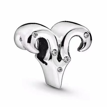Pandora constellation Aries three-dimensional pendant jewelry DIY accessories simple and high-end