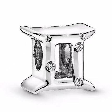 Pandora constellation Gemini three-dimensional pendant jewelry DIY accessories simple and high-end