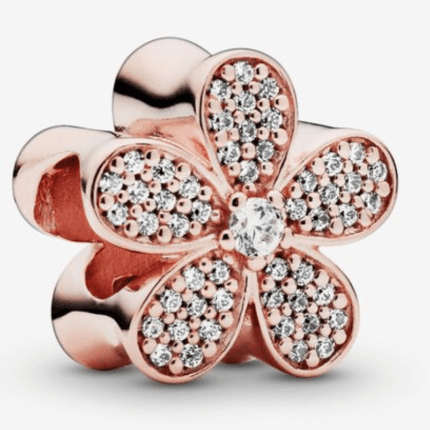 Pandora 791480CZ 925 Silver Chrysanthemum Inlaid String