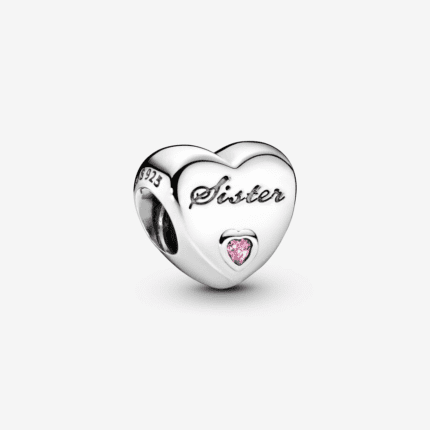 Pandora 925 Silver 791946PCZ sisters Heart String