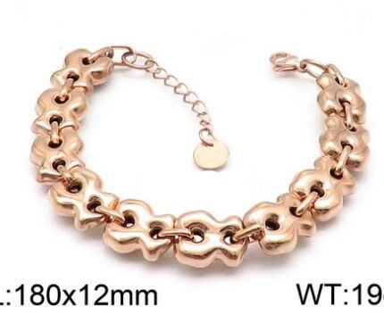 TOUS 925 Silver Multi Color Style Spanish Bear Series Bracelet