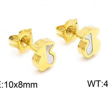 TOUS 925 Silver Spanish Bear Half Silver Half Original Ear Nails