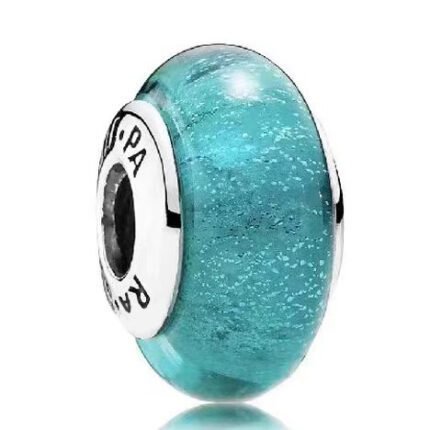 Pandora's Bright Green Luminous Glass Beaded Bracelet Accessories DIY Exquisite