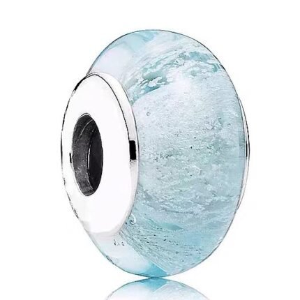 Pandora, quicksand, galaxy, green glass, beads, DIY jewelry, accessories, loose beads, exquisite and simple