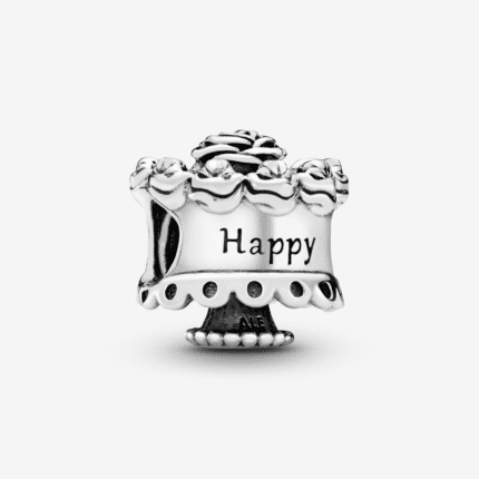 925 silver Pandora 791289 birthday cake string decoration