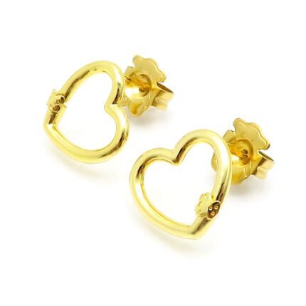 Tous 925 Silver Love ring frame bear solid Earrings