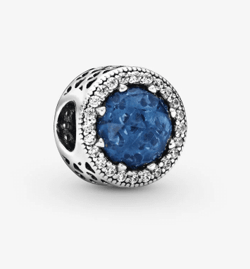 Pandora Radiant Deep Blue String 925 Silver 791725NCB
