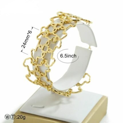 TOUS 925 Silver Spanish Bear Frame Combination Series Bracelet