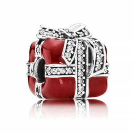 Pandora 791772CZ 925 Silver Christmas Gift Box String Decoration