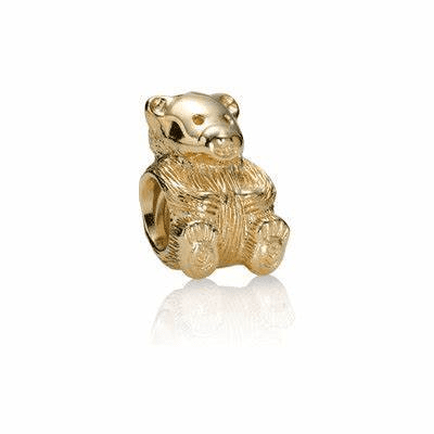 Pandora 925 silver 750462 teddy bear necklace decoration