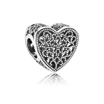 Pandora 925 silver 791811 floral hollow string decoration