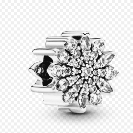 Pandora 925 Silver 791764CZ Snowflake Set Diamond String
