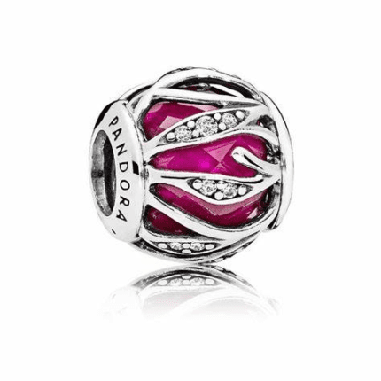 Pandora 925 silver 791969SRU cross light pink string decoration