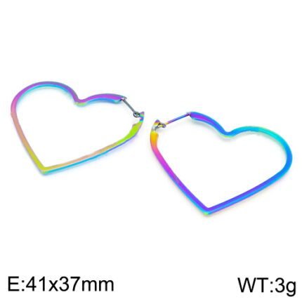 Tous 925 Silver Love frame color Earrings