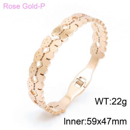 TOUS 925 Silver Multi Color Spanish Bear Array Bracelet