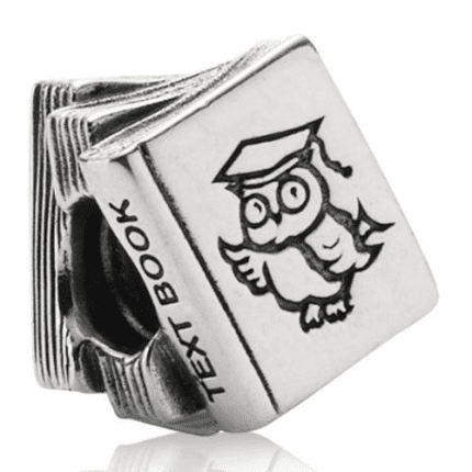 Pandora 925 Silver 790536 Book Smart String Decoration