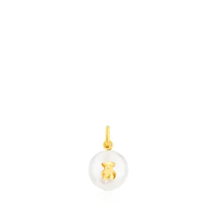Gold Sweet Dolls Pendant with pearl