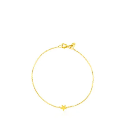 Gold Sweet Dolls XXS Bracelet with Star motif.
