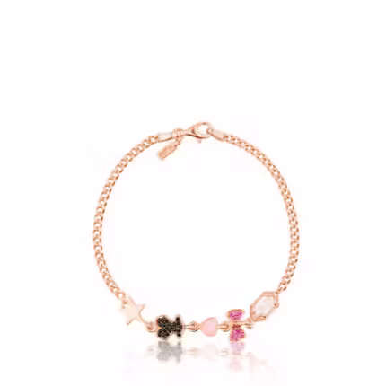 Rose Vermeil Silver Join Bracelet