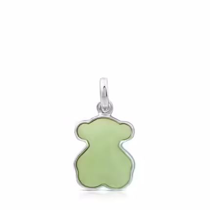 Silver New Color Pendant with Gaspeite