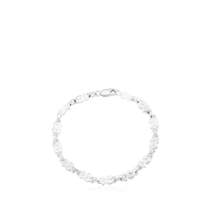 Silver TOUS Puppies Bracelet 18cm.