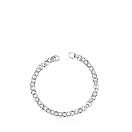 Silver TOUS Hold Bracelet 17cm.