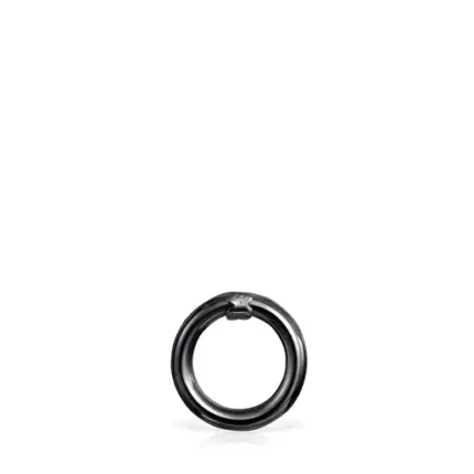 Small Dark Silver Hold Ring