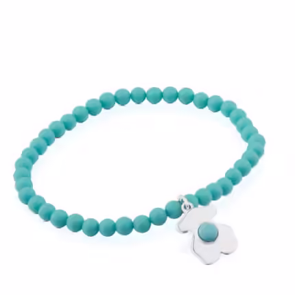 Ceramic Super Power Bracelet with Silver