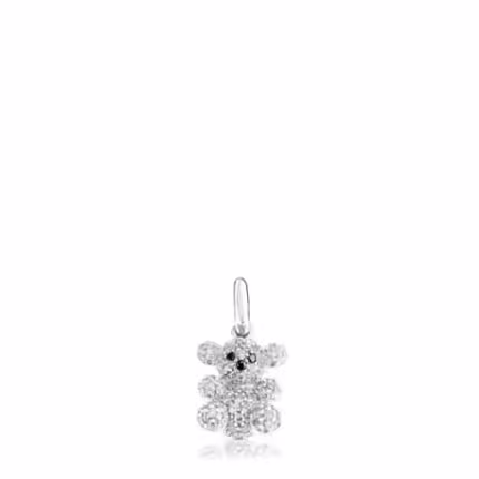 Gold Bubble Bear Pendant