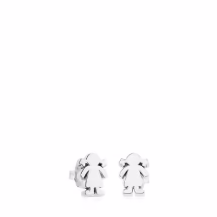 Silver Sweet Dolls Earrings