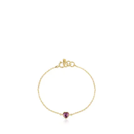 Gold and Amethyst Glory Bracelet