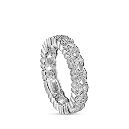 White Gold TOUS Puppies Ring with Diamonds 0.23ct