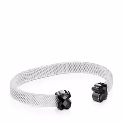 Mesh Color Bracelet with Onyx