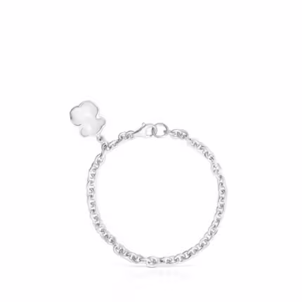 Sweet Dolls Color Silver and Rock Crystal Bracelet