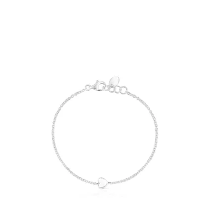 Silver Mini Icons flower-heart Bracelets set