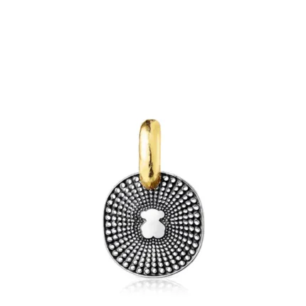 Small two-tone Oursin Pendant