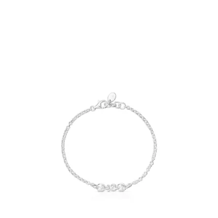 Silver Luah bear Bracelet