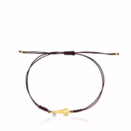 Gold San Valentin Bracelet with Diamonds