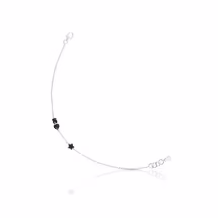 Mini Onyx collection set in Silver