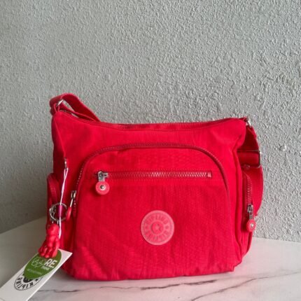 New color enhanced large crossbody bag, Kip monkey bag 2024 new large capacity single shoulder crossbody bag