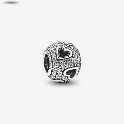 791426CZ Pandora 925 Silver 791426CZ Heartbeat Bracelet