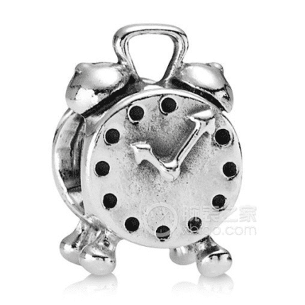 Pandora 925 silver 790449 alarm clock string decoration