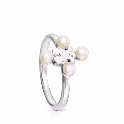 Sisy Royal Ring in Silver and Pearls