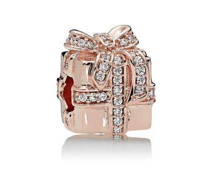 Pandora 925 Silver 781400CZ Sparkling Surprise Gift String Decoration