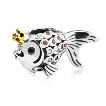 Pandora 925 Silver 792014CCZ Small Fish String Decoration