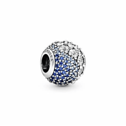 Pandora 925 Silver 797032NABMX Blue Sparkling String Decoration