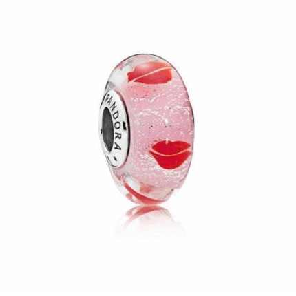 Pandora 925 Silver 796598 Romantic Kiss String Decoration