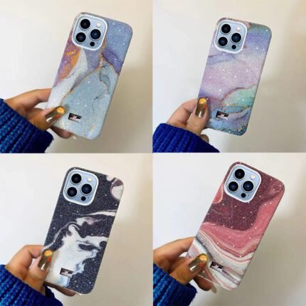 New 2024 mobile phone case with quicksand and starry sky design, advanced and suitable for multiple models