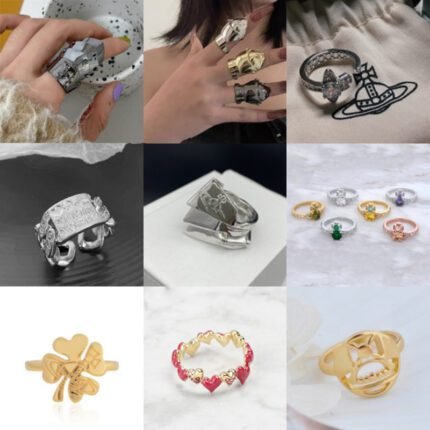 2024 New Exquisite Silver Luxury Diamond Set Ring