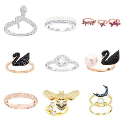 2024 New  Shining Zircon Animal Insect Ring